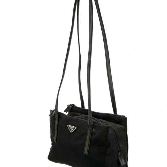 Prada Black Nylon Shoulder Bag - Picture 3 of 4